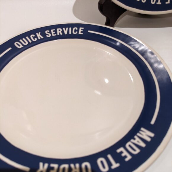 Vintage Kate Spade x Lenox Diner-Style Plates – Set of 4 - Picture 4 of 7